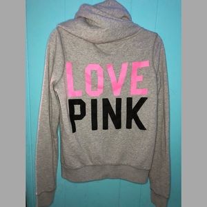 VS PINK zip up